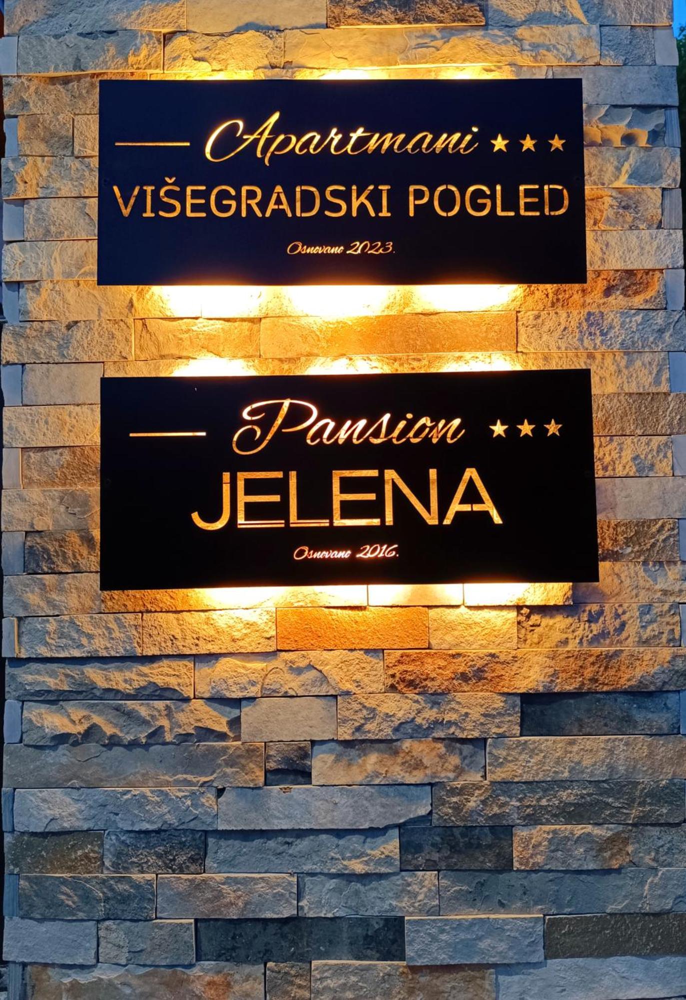 Apartmani Visegradski Pogled Exteriör bild
